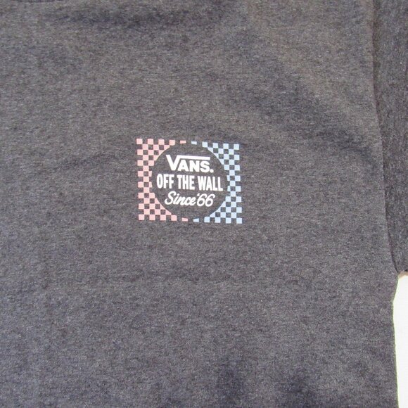 Vans Off The Wall Since '66 w/Checkered Circle Short Sleeve Graphic T Shirt - Picture 3 of 7